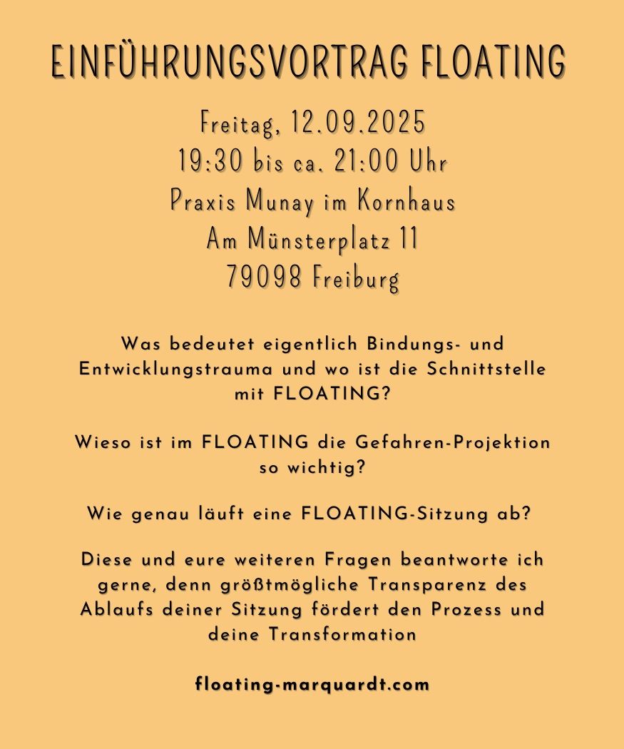 Event image for Info-Abend zum FLAOTING-Seminar